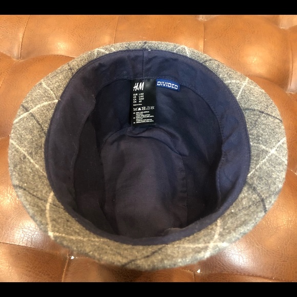 100% Cotton Checked Bucket Hat - Picture 3 of 3